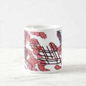 凝結した コーヒーマグカップ (中央)