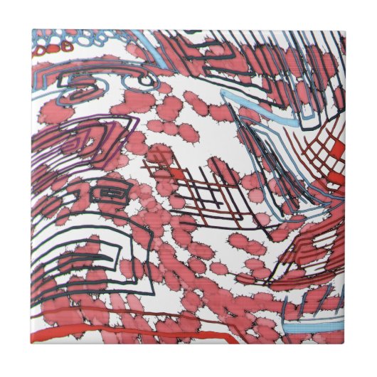 凝結した タイル (正面)