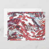 凝結した ポストカード (正面/裏面)