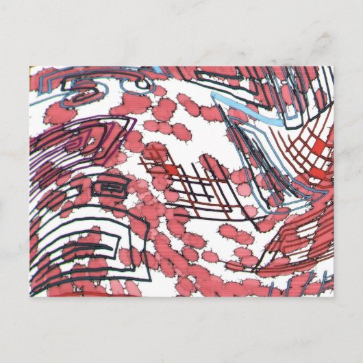 凝結した ポストカード (正面)