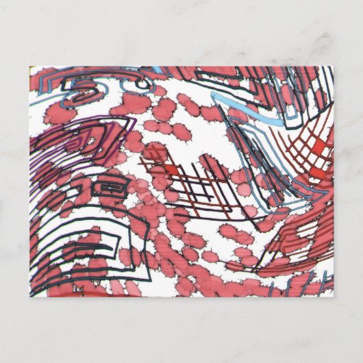 凝結した ポストカード (正面)