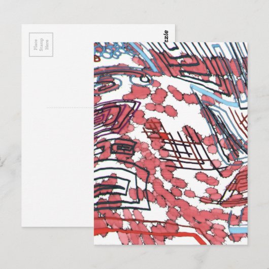 凝結した ポストカード (正面/裏面)