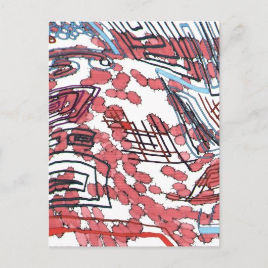 凝結した ポストカード (正面)