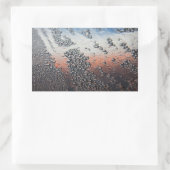 凝縮水滴 長方形シール (バッグ)