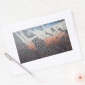 凝縮水滴 長方形シール (封筒)