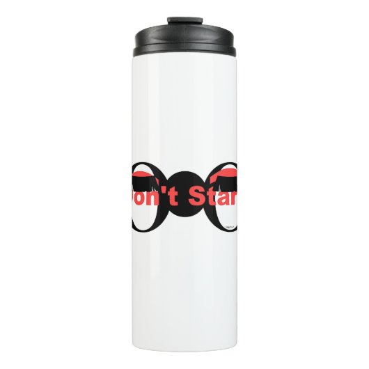 凝視しない タンブラー (正面)