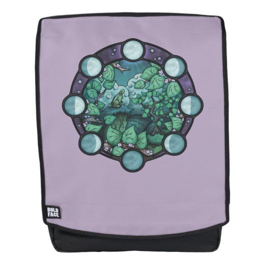 凝視と凝視 バックパック (正面)