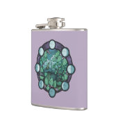 凝視と凝視 フラスク (左)