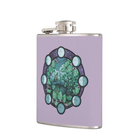 凝視と凝視 フラスク (左)