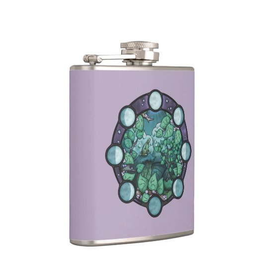 凝視と凝視 フラスク (右)