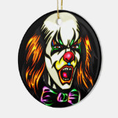 凝視の邪悪なピエロ セラミックオーナメント (左)