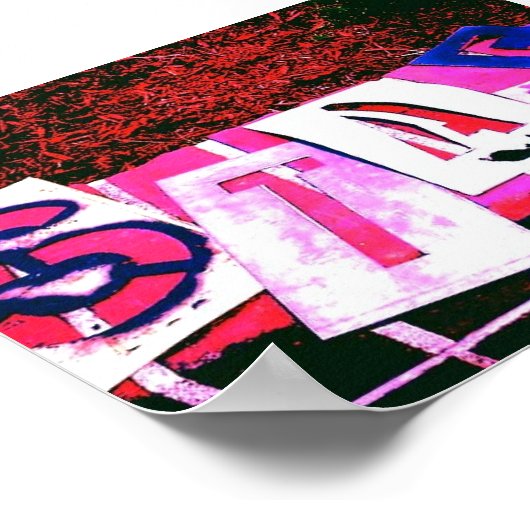 凝視 ポスター (角)