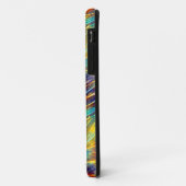 凝集抽象芸術絶妙な猫のスプラッシュシームレス Case-Mate iPhoneケース (裏面/左)