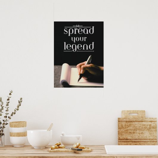 凡例を広げる ポスター (キッチン)