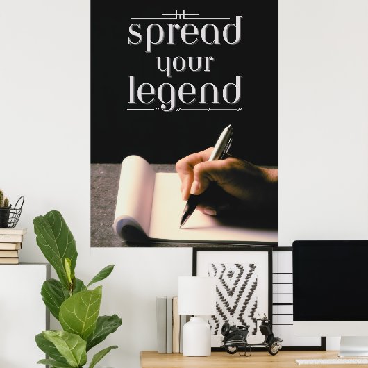 凡例を広げる ポスター (ホームオフィス)