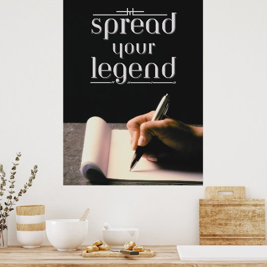 凡例を広げる ポスター (キッチン)