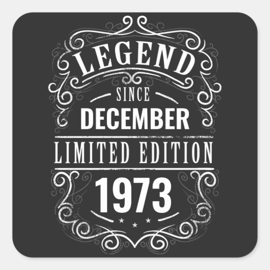 凡例カスタマイズ スクエアシール (正面)