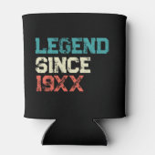 凡例パーソナライズされた誕生日 缶クーラー (裏面)