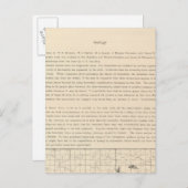 凡例地図 ポストカード (正面/裏面)