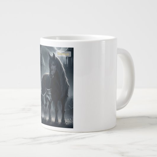 凡例目覚め ジャンボコーヒーマグカップ (正面右)