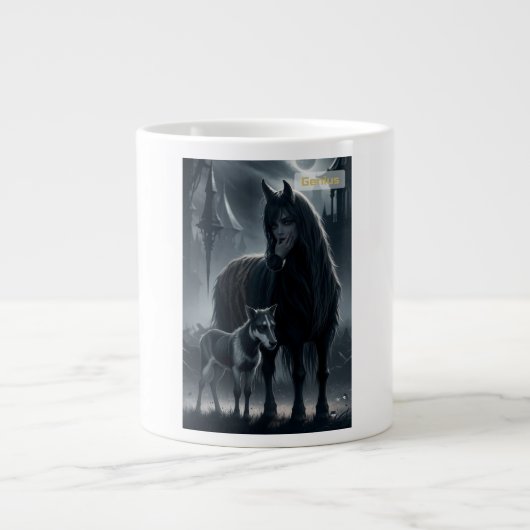 凡例目覚め ジャンボコーヒーマグカップ (正面)