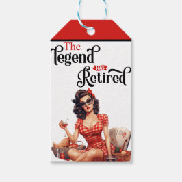 凡例退職したピンナップ除・売却パーティー ギフトタグ