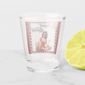 凡例退職したピンナップ除・売却パーティー ショットグラス (裏面)