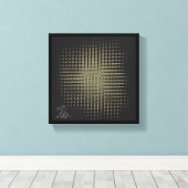 凡例 – 抽象芸術アートの引き伸ばしキャンバス キャンバスプリント (インサイチュ (ウッドフロア))