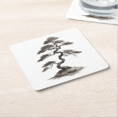 凡斎 スクエアペーパーコースター (アングル)