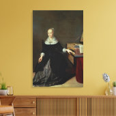 処女の女性 キャンバスプリント (インサイチュ (リビング))