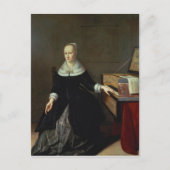 処女の女性 ポストカード (正面)