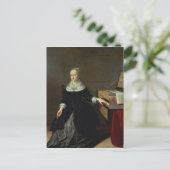 処女の女性 ポストカード (スタンド正面)