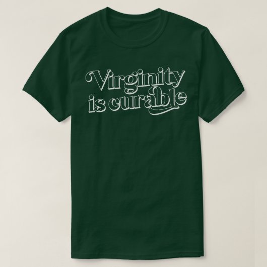 処女は硬化性2 Tシャツ (デザイン正面)
