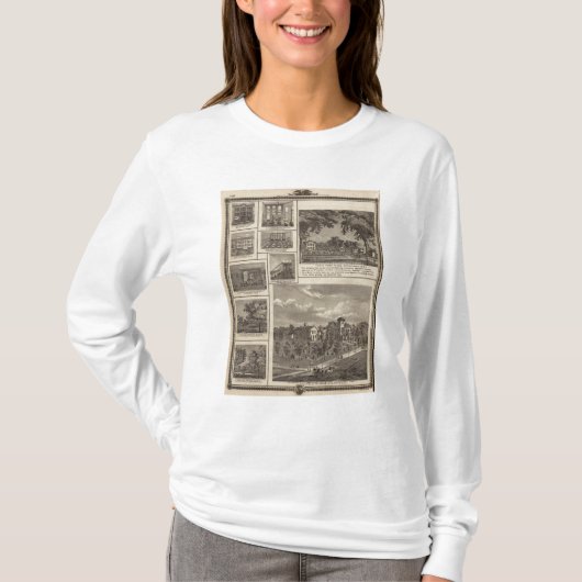 処女懐胎のアカデミー Tシャツ (正面)