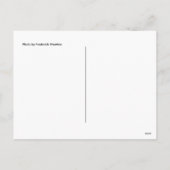 処女懐胎の国民の神社 シーズンポストカード (裏面)