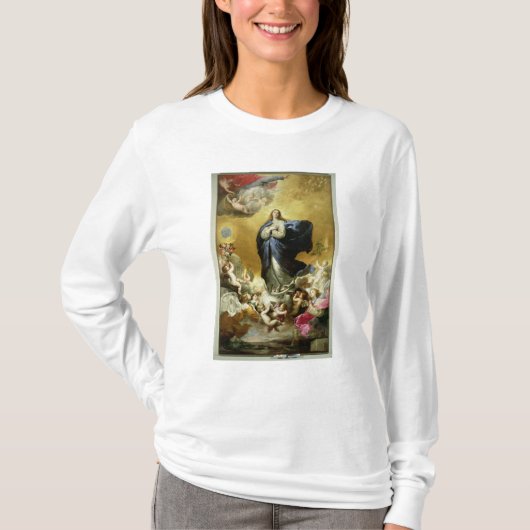処女懐胎1635年 Tシャツ (正面)