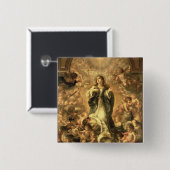 処女懐胎1670-1672年 缶バッジ (正面&裏面)