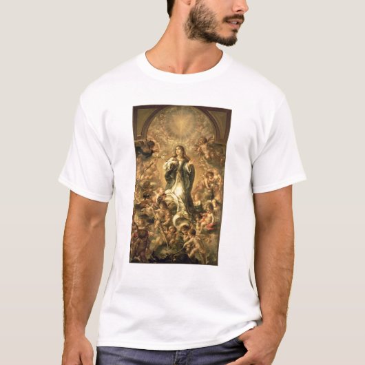 処女懐胎1670-1672年 Tシャツ (正面)