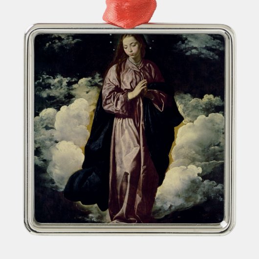 処女懐胎、c.1618 メタルオーナメント (正面)