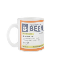 処方おもしろいビールマグ