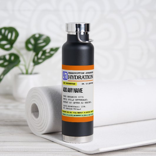 処方おもしろい強度 ウォーターボトル (ヨガ)