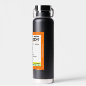 処方おもしろい強度 ウォーターボトル (背面)