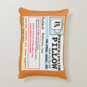 処方おもしろい枕 アクセントクッション (裏面(縦))