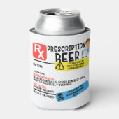 処方おもしろい用ビール 缶クーラー (缶正面)