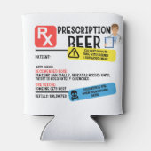 処方おもしろい用ビール 缶クーラー (裏面)