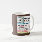 処方おもしろい箋RXココアマグ コーヒーマグカップ (正面右)