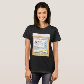 処方おもしろい薬が治る Tシャツ (正面フル)