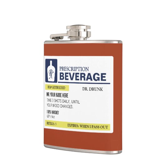 処方おもしろい飲料 フラスク (左)