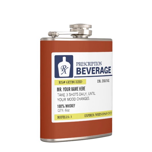 処方おもしろい飲料 フラスク (右)