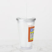 処方パーソナライズされた酒ユーモアのある   アクリルタンブラー (右)